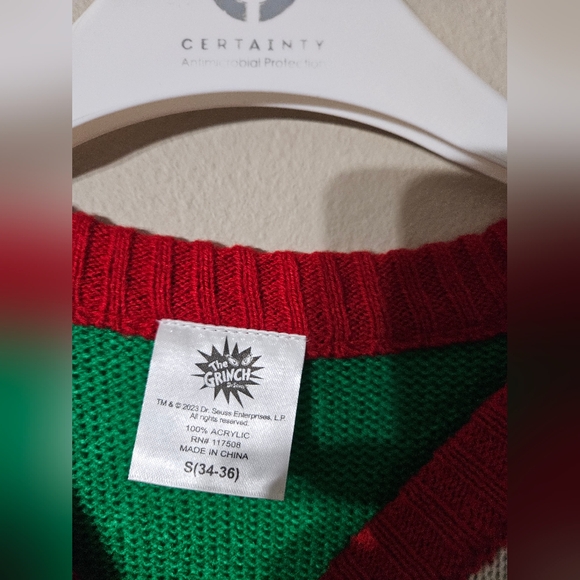 The Grinch Christmas Sweater Men's Small - Picture 3 of 4
